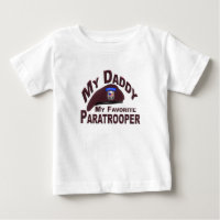 Mon papa mon T-shirt préféré de parachutiste