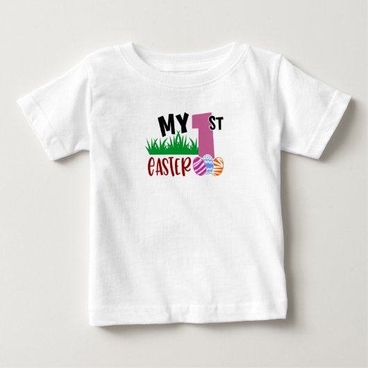 Pour Bébé Mon premier T-shirt de Pâques (Devant)