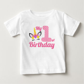 Pour Bébé Mon premier T-shirt Unicorn