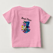 Pour Bébé Musique - Break Dance Baby T-Shirt (Dos)