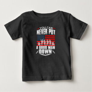 Pour Bébé Ne jamais mettre un bon homme à bas t-shirt enfant