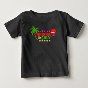 Pour Bébé NOËL EN T-shirt JUILLET
