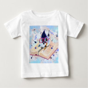 Pour Bébé Oiseau compositeur Melody Funny Baby T-shirt