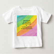 "Oui, ce sont des jumeaux" T-shirt Rainbow Baby