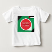 Pour Bébé Palestine Support Baby T-Shirt (Devant)