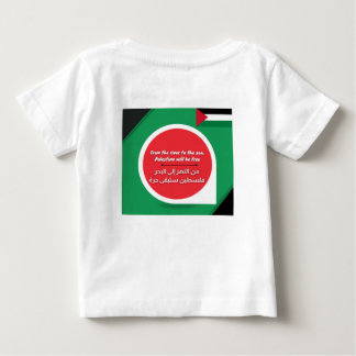 Pour Bébé Palestine Support Baby T-Shirt