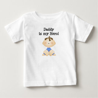 Pour Bébé Papa est mon t-shirt Hero