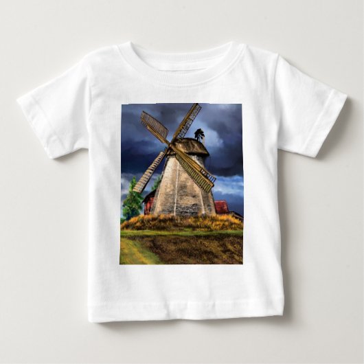 Pour Bébé Paysage et météo à Pays-Bas Baby T-Shirt (Devant)