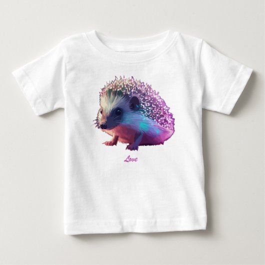 Pour Bébé Pearl le T-shirt Hérisson (Devant)