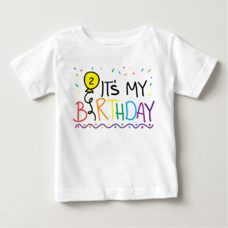 Pour Bébé Personnalisable C'est My Birthday Balloon T-Shirt