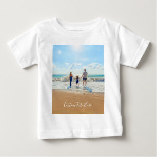 Pour Bébé Personnalisez votre cadeau photo T-shirt avec du t