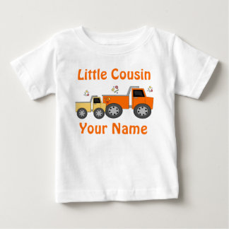 Pour Bébé Petit Camion Cousin T-shirt personnalisé