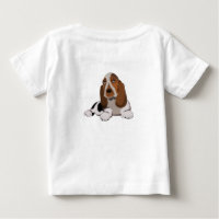 Petit Chien Baby T-Shirt I Love Animaux