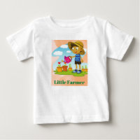 Petit Fermier Baby Fine Jersey T-Shirt