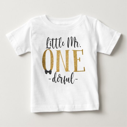 Pour Bébé Petit M. Un T-shirt Derful Baby (Devant)