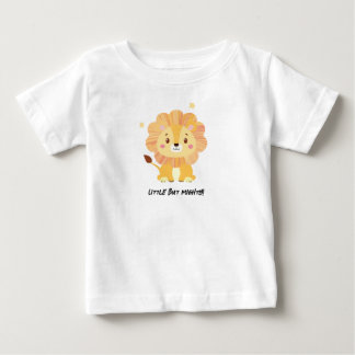 Pour Bébé Petit Mais Puissante Mignonne T-shirt Lion Baby