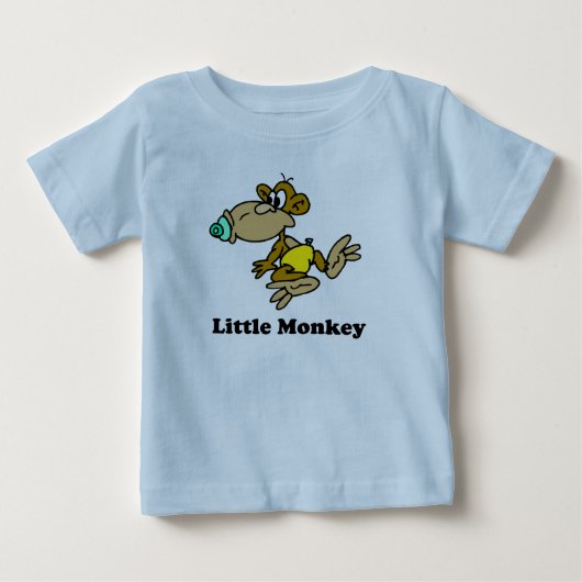 Pour Bébé Petit T-shirt de singe (Devant)