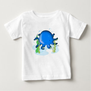 Pour Bébé Petit T-shirt mignon de poulpe