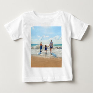 Pour Bébé Photo Custom Baby T-shirt Your Favorite