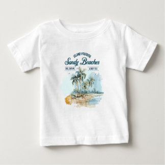 Pour Bébé Plages de sable T-shirt enfant