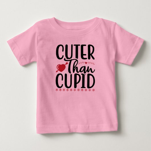 Pour Bébé Plus mignon que le T-shirt de la Saint-Valentin (Devant)