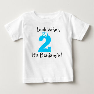 Pour Bébé Regardez qui est T-shirt personnalisable de