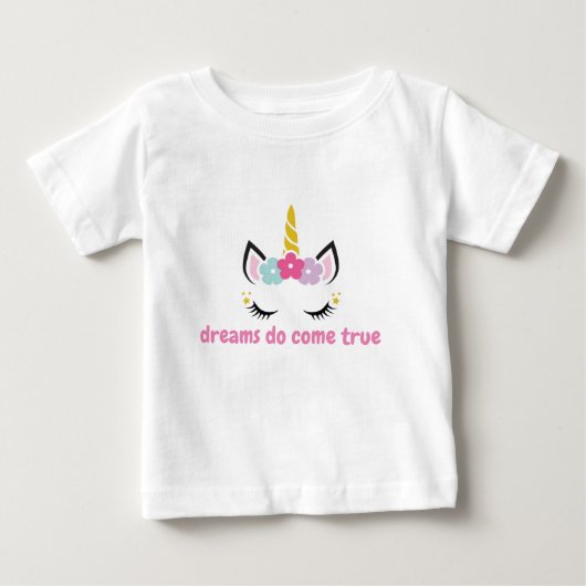 Pour Bébé rêve devenir vrai t-shirt (Devant)