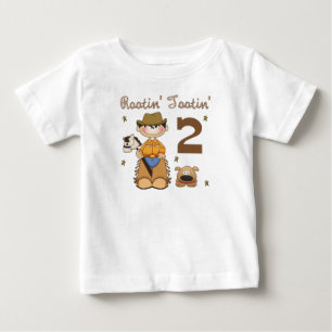 Pour Bébé Rootin' Tootin' T-shirt Cowboy de 2 ans