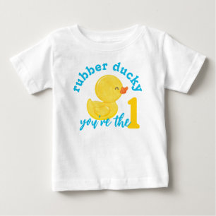 Pour Bébé Rubber Ducky Vous êtes le premier T-shirt annivers