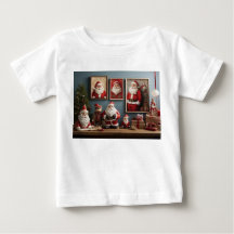 santa claus t-shirt enfant