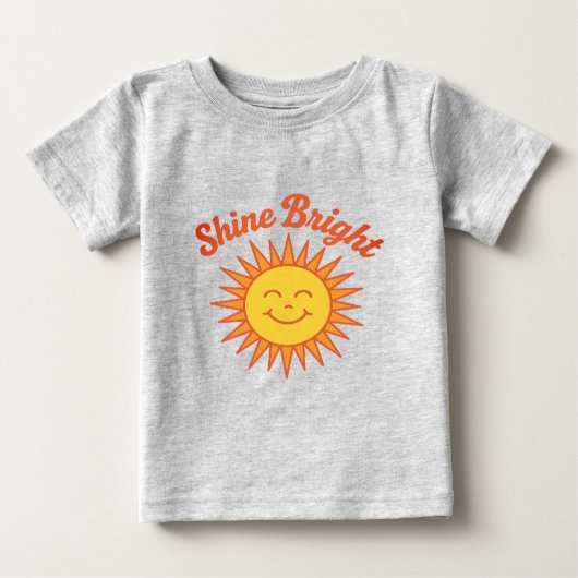 Pour Bébé Shine Bright T-shirt (Devant)