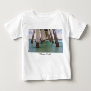 Pour Bébé Sous Navarre Beach Pier Baby Toddler T-shirt
