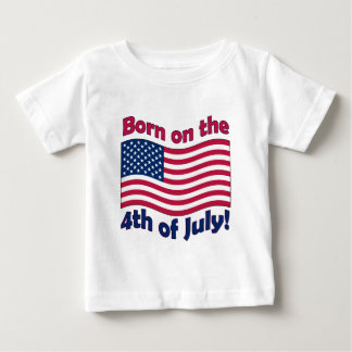 Pour Bébé Soutenu sur 4 juillet	le T-shirt infantile