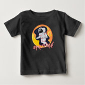 Pour Bébé SPACEWALK - T-shirt ASTRONAUT DE L'ESPACE (Devant)