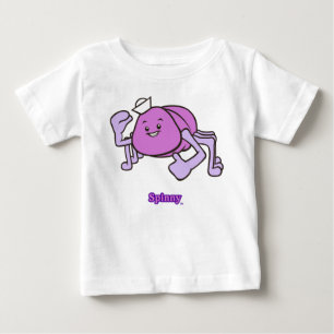 Pour Bébé Spinny Enfant-A classé le long T-shirt de Sleev