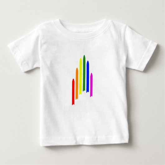 Pour Bébé Star Trek Gay Pride T-Shirt (Devant)