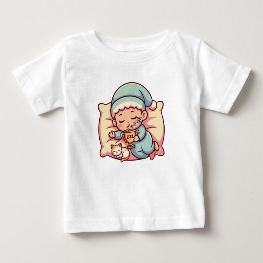 Pour Bébé Sweet Dreams Little Champion T-Shirt (Devant)