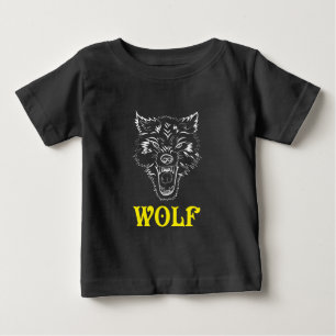Pour Bébé Symbole et logo du loup T-shirt