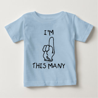 Pour Bébé T-shirt 1er anniversaire