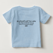 Pour Bébé T-shirt 1er anniversaire (Dos)