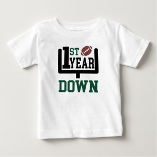 Pour Bébé T-shirt 1ère année de bas de football