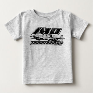 Pour Bébé T-shirt A-10 Thunderbolt II Baby Romper