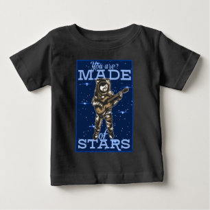 Pour Bébé T-shirt Adorables Espace Vous Êtes Fait D'Étoiles