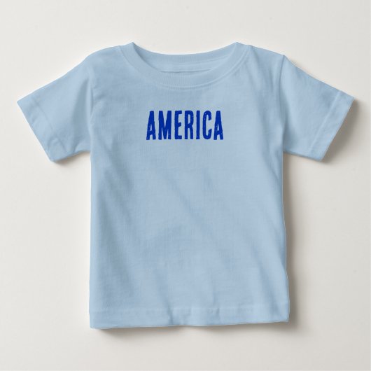 Pour Bébé T-Shirt Amérique (Devant)
