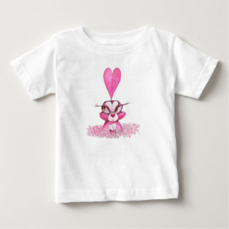 Pour Bébé T-shirt amour lapin