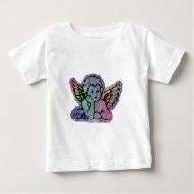 T-shirt Angel Baby | Tee Cherub Enfant Mignon