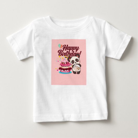 Pour Bébé T-shirt /Anniversaire (Devant)