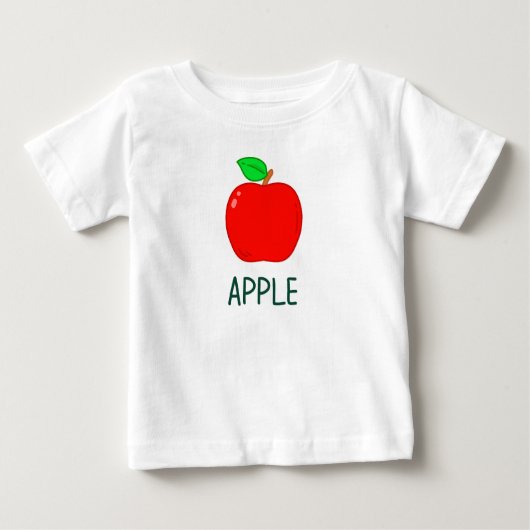 Pour Bébé T-Shirt Apple (Devant)