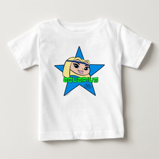 Pour Bébé T-shirt Aquarius (Devant)