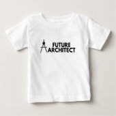 Pour Bébé T-shirt ARCHITECTE FUTURE (Devant)